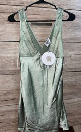 Conlan Mini Sage Dress Photo 0