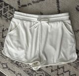 White Sweat Shorts Photo 0