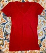 Arizona Jeans Red V Neck Photo 0