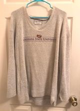 Woolly Threads LSU V-Neck Wooly Thread Sweatshirt Photo 0