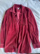 Chadwick's  Red Corduroy Button Up   Photo 0