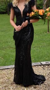 Jovani Black Formal Prom Dress Photo 0