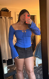 White fox top Photo 0