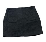 H&M Black Mini Skirt with Front Pockets Photo 0