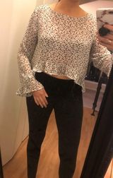 Wild Fable Star Top Ruffle Sleeves Photo 0