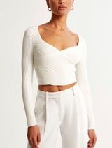 Abercrombie & Fitch LuxeLoft Slim Wrap Sweater Photo 0