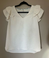 Ruffled Sleeve Top Photo 0