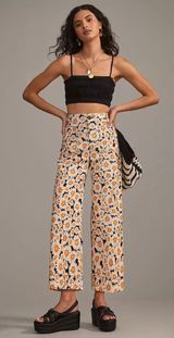The Colette Magic Fabric Crop Wide-Leg Pants Photo 0