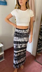 B Jewel Tie dye Maxi Skirt Photo 0