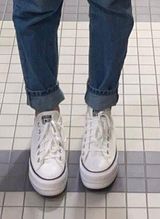 Converse Lowtop platform shoes Photo 0