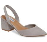 Steve Madden Grey Suede Day sling back pumps 6 Photo 0