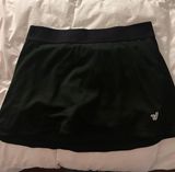 Black Varsity Skirt Photo 0