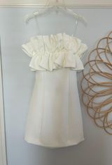 strapless White Dress Photo 0