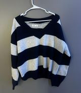 Blue And Grey Sweater Photo 0