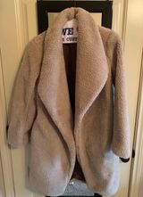 JustFab Teddy Bear Coat Photo 0