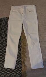 MOTHER White Denim Jeans Photo 0