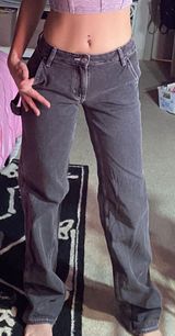 Black Low Rise Jeans Photo 0