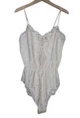 Delicates  Vintage Cream Teddy Womens Small Photo 0