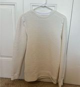 Nobull Cream Crewneck Photo 0