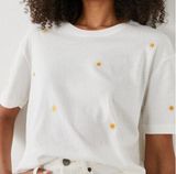 Rails  The Boxy Crew Tee Embroidered Suns size L Photo 0