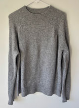 J. Crew Gray Rollneck Sweater Wool Alpaca Blend Mock Neck Quiet Luxury Photo 0