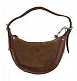 NEW Steve Madden Shoulder Bag Brown Coffee Hobo Purse Inside Pockets Faux Suede Photo 0