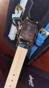 Disney Gold Minnie Mouse 5 leather changeable bands watch Photo 0