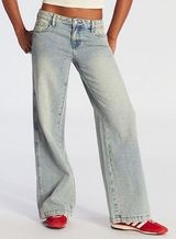 NWT PacSun Casey Tint Low Rise Baggy Wide Leg Jeans Photo 0