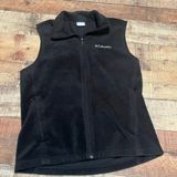 Columbia | Women's Black Zippered Pockets Base Layer Fleece Vest Sz M Photo 0