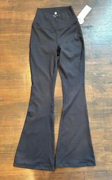 Yogalicous Black Flare Crossbody Leggings Photo 0