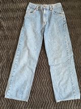 Vintage High Waisted Medium Wash Jeans Blue Size 28 Photo 0