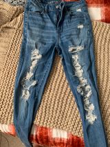 American Eagle distressed high waisted jeans Photo 0