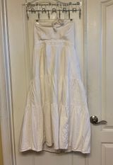 Universal Threads White Beachy Strapless Maxi Dress Photo 0
