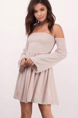 Tobi NWT Ellie Rose Skater Dress In Rose Photo 0