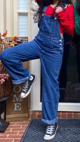 Blue Denim Overalls Size XS Photo 0