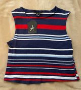 NWT  STRIPED TANK TOP Photo 0