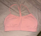 Lululemon  Flow Y Bra Pink Puff Photo 0