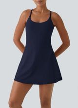 Halara Softlyzero™ Plush Backless Active Dress Easy Peezy Photo 0