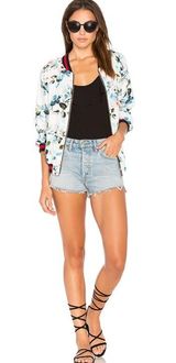Sanctuary Floral Havana Bomber Jacket Photo 0
