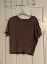 Aerie Cropped Baby Tee Photo 0