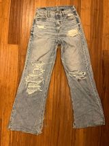 Super High Rise Baggy Wide Leg Jeans Photo 0
