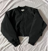 Black Bomber Jacket Photo 0
