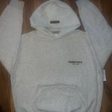 Light Oatmeal Fear of God Essentials Hoodie Photo 0