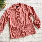 Sanctuary coral snapfront lyocell jacket Small Photo 0