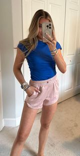 High Waisted Lounge Shorts Photo 0