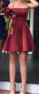 Boutique Homecoming Dress Red Size 2 Photo 0