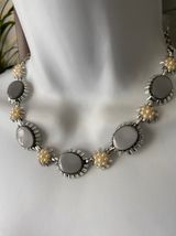 Vintage Statement Necklace Silver Photo 0