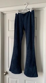 Altar'd State Velvet Flare Pants Photo 0