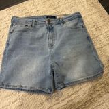 BCBG Boyfriend Denim Shorts Photo 0