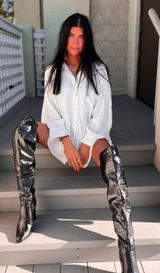Princess Polly Black Boots Photo 0